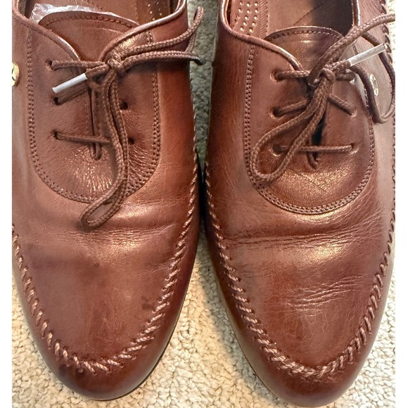 Playboy Retro Brown Leather Oxford Dress Shoes Men\'s Size 10 D – Pre-Owned main image 4